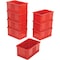 Quantum Storage Systems Divider Box, Polypropylene, Red, 8 in H, 16-1/2 in L DG92080RD - alternate 4